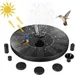 ZooVenture Abreuvoir fontaine solaire pour oiseaux extérieure