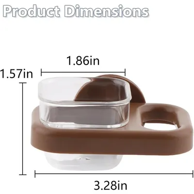 ZooVenture Portable Distributeur d'aliments pour oiseau 3 Pack