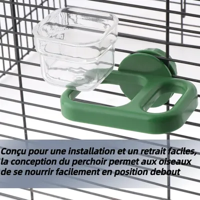 ZooVenture Portable Distributeur d'aliments pour oiseau 3 Pack