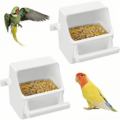ZooVenture Mangeoires suspendues pour cage d'oiseaux pour perroquets