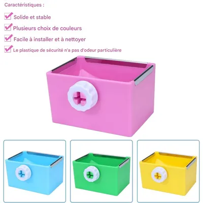 ZooVenture Bol d'alimentation pour oiseaux et hamsters