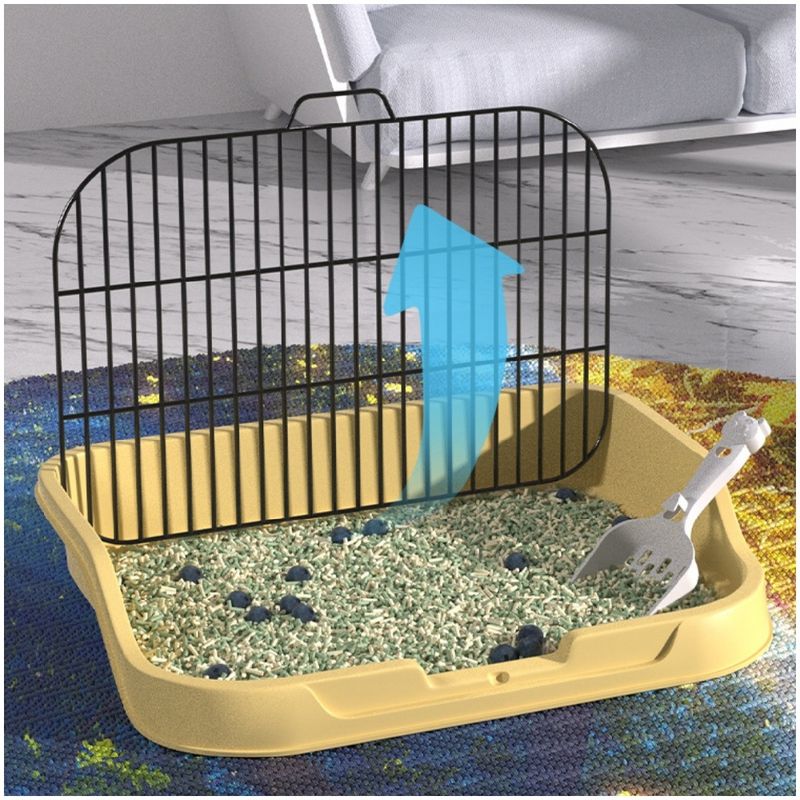 ZooVenture Toilettes pour Chiens Gris 49*39*10cm