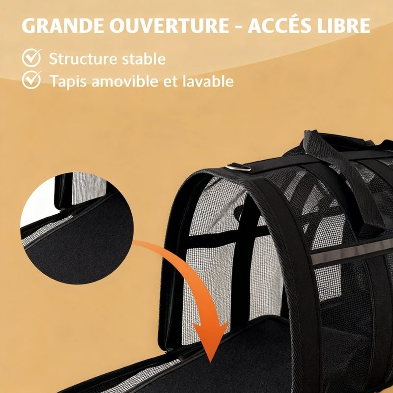 ZooVenture Respirant Sac Transport pour Chat