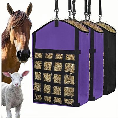 ZooVenture Lot de sacs à foin pour chevaux, chèvres, moutons et ânes