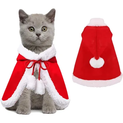 PetTribes Vêtement de Noël pour Chien et Chat - Tenue Festive PetTribes Vêtement de Noël pour Chien et Chat - Tenue Festive