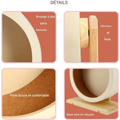 ZooVenture Roue d'exercice pour petits animaux