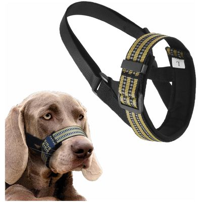 ZooVenture Muselière pour Chien Kaki M