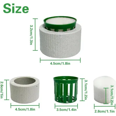 ZooVenture Anti Flottantes Anneau de Fixation pour Plantes Aquatiques