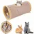 ZooVenture Tunnel chat pliable pour chats et lapins ZooVenture Tunnel chat pliable pour chats et lapins