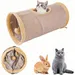 ZooVenture Faltbarer Katzentunnel für Katzen und Kaninchen