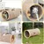 ZooVenture Tunnel chat pliable pour chats et lapins