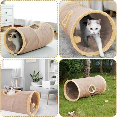 ZooVenture Túnel plegable para gatos y conejos