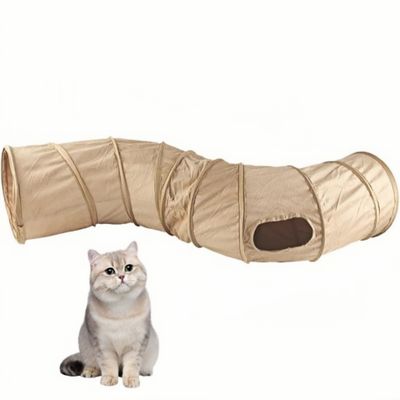 ZooVenture Jouet tunnel interactif pour chats