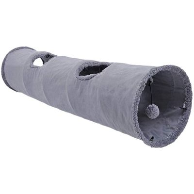 IntiMeg Tunnel pour chat à quatre trous 130cm