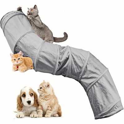 ZooVenture Jouet tunnel interactif pour chats