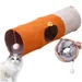 ZooVenture Tunnel pour Chat 80 cm Pliable