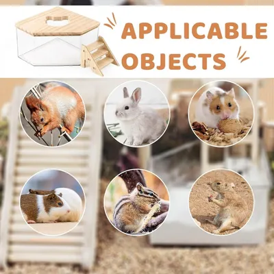 ZooVenture Sandbad für Hamster, Rennmäuse und Chinchillas ZooVenture Sandbad für Hamster, Rennmäuse und Chinchillas