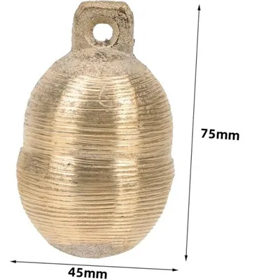 ZooVenture Cloche en laiton anti - perte pour animaux