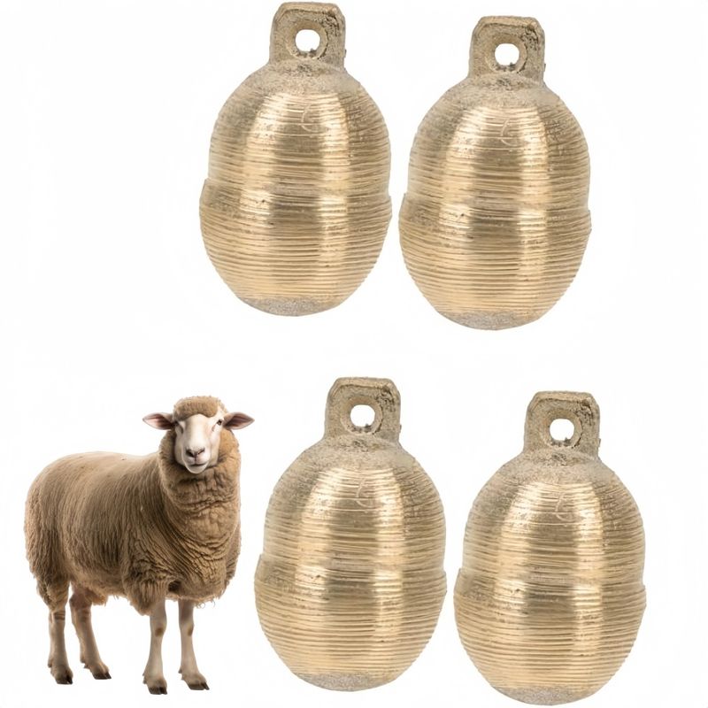 ZooVenture Cloche en laiton anti - perte pour animaux