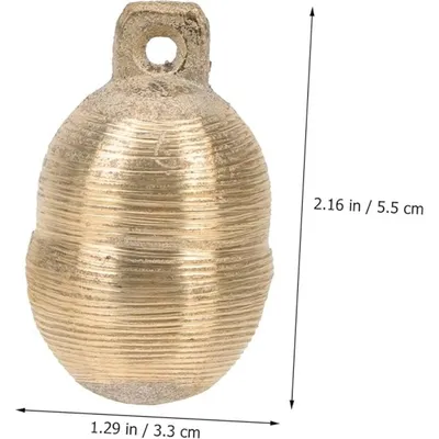 ZooVenture Cloche en laiton anti - perte pour animaux