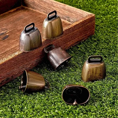 ZooVenture Lot de cloches en cuivre pour animaux