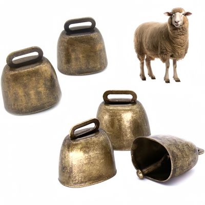 ZooVenture Lot de cloches en cuivre pour animaux