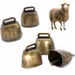 ZooVenture Lot de cloches en cuivre pour animaux