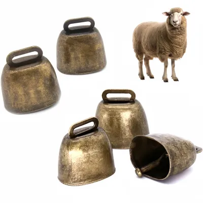 ZooVenture Lot de cloches en cuivre pour animaux