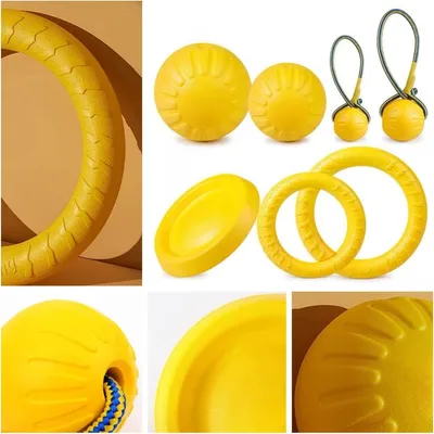 ZooVenture  Balles jouets pour chien ensemble 3 pièces