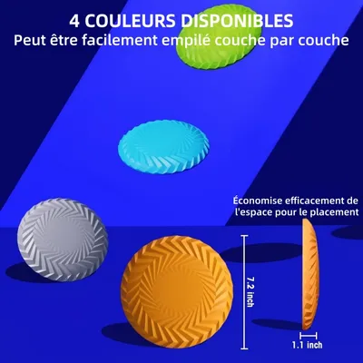 ZooVenture Double Usage Frisbees Pour chien