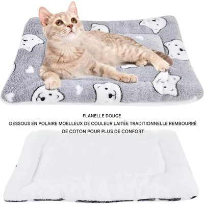 ZooVenture Douce Couverture pour Chien et Chat