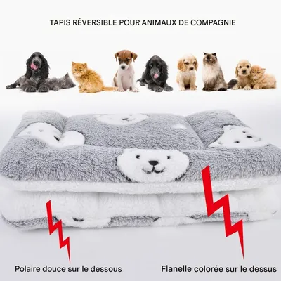ZooVenture Douce Couverture pour Chien et Chat