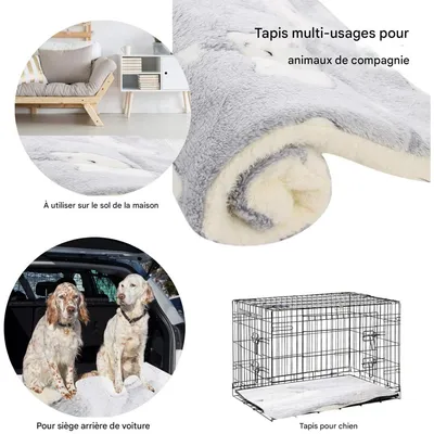 ZooVenture Douce Couverture pour Chien et Chat