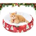 PetTribes Waschbares Weihnachtssofa für Hunde und Katzen