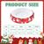 PetTribes Canapé de Noël lavable pour chien et chat