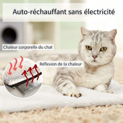ZooVenture Cojín autocalentable para gatos