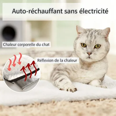 ZooVenture Auto - Chauffant Coussin pour Chat