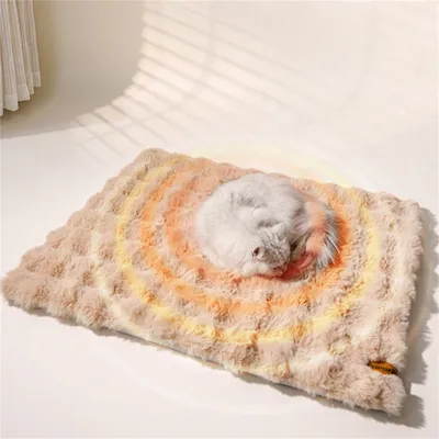 IntiMeg Couverture en peluche pour chat - Très doux pour la peau