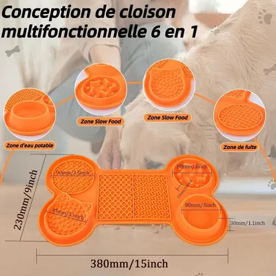 ZooVenture Tapis de Nourriture pour Chiens et Chats