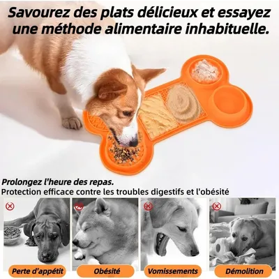 ZooVenture Tapis de Nourriture pour Chiens et Chats