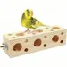 ZooVenture Jouet à mâcher en bois de pin pour perroquets et perruches