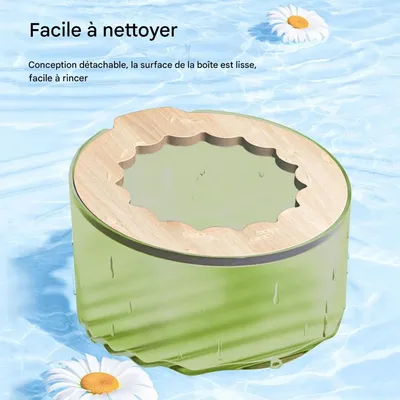 ZooVenture Bac de bain de sable pour hamster