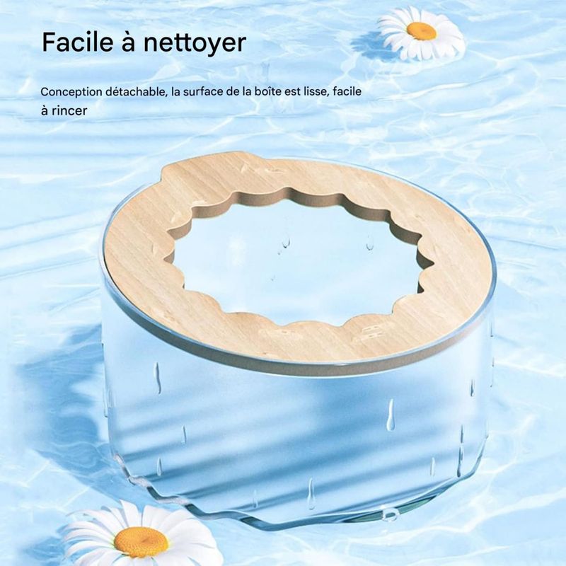 ZooVenture Bac de bain de sable pour hamster