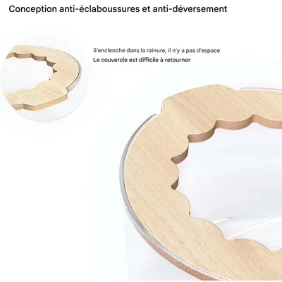 ZooVenture Bac de bain de sable pour hamster