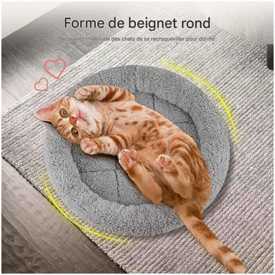 ZooVenturePanier rond pour chat Taille M - diamètre 40cm