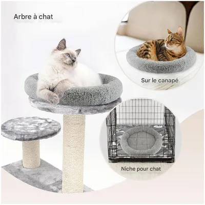 ZooVenturePanier rond pour chat Taille M - diamètre 40cm