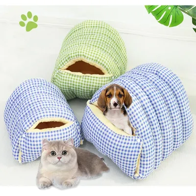 ZooVenture lit pour chat et chien Vert fermé