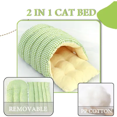 ZooVenture lit pour chat et chien Vert fermé