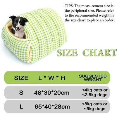 ZooVenture lit pour chat et chien Vert fermé