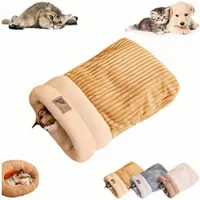 ZooVenture Chauffant Niche Panier en Peluche pour Chat